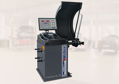 PKW Radwuchtmaschine Weber Expert Serie Präzision-XL 3D