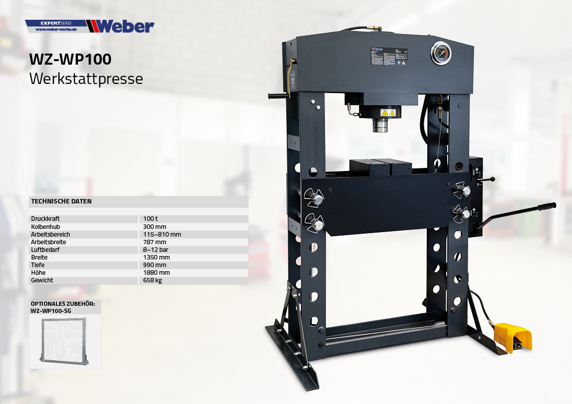 td_Expert_Serie_Werkstattpresse_WZ-WP100 Werkstattpresse WZ-WP50